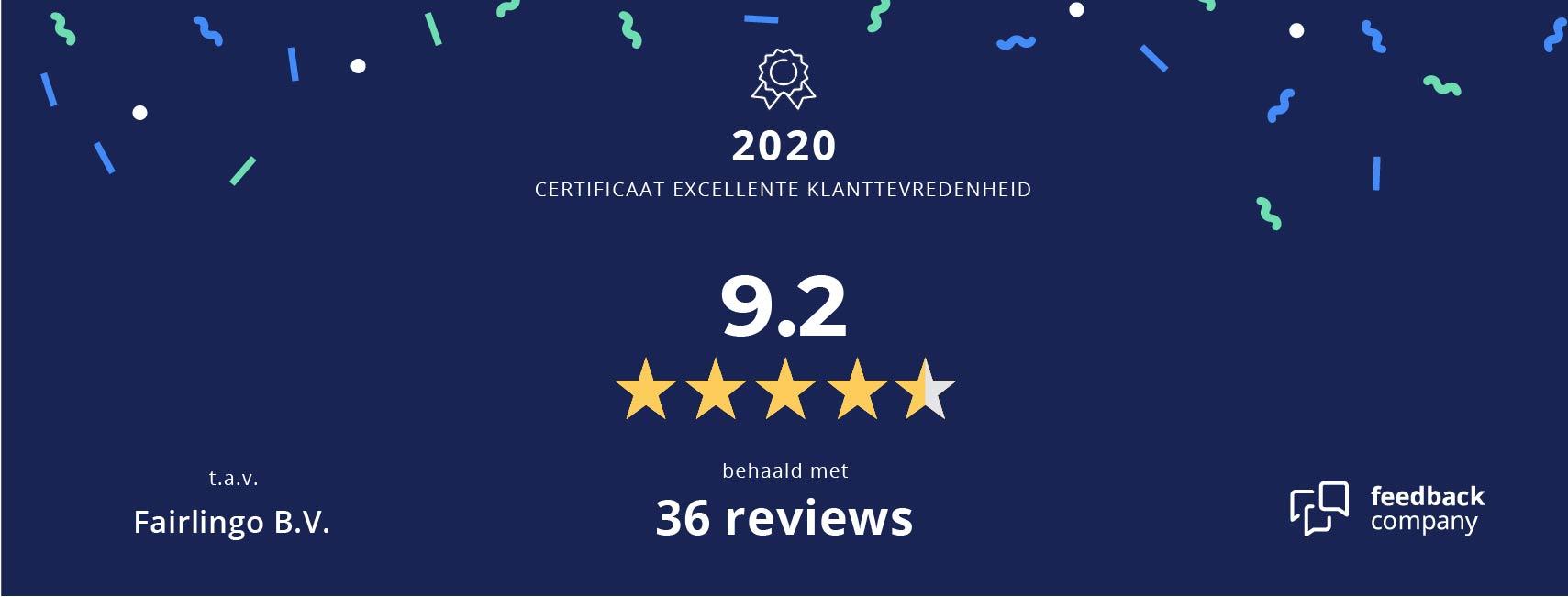 fairlingo-behaalt-certificaat-excellente-klanttevredenheid-2020-asset